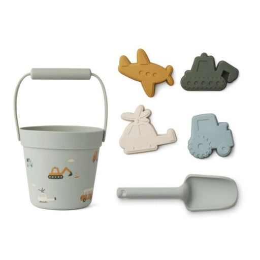 Silicone Dante beach set - Vehicule multi mix par Liewood - Toddler - 1 to 3 years old | Jourès