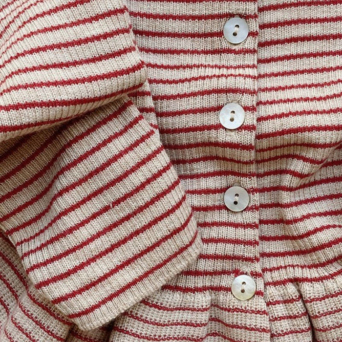Cardigan des Fêtes - 6m à 4T - Pêche par Konges Sløjd - T-shirt, Pulls & Cardigans | Jourès