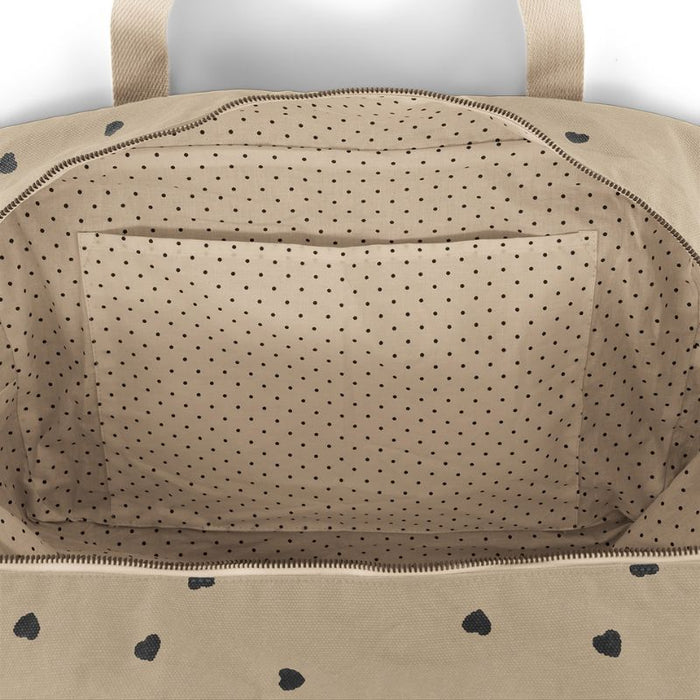 Raphael Diaper Bag - Hearts / Sand par Rose In April - Diaper Bags & Mom Bags | Jourès