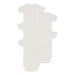 Short Sleeves Cotton Bodysuits - Pack of 5 - 1m to 12m - White par Petit Bateau - Baby Shower Gifts | Jourès