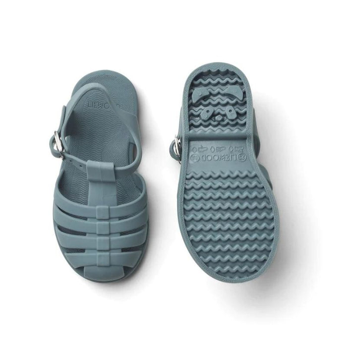 Bre Sandals - Size 19 to 24 - Whale Blue par Liewood - Shoes | Jourès