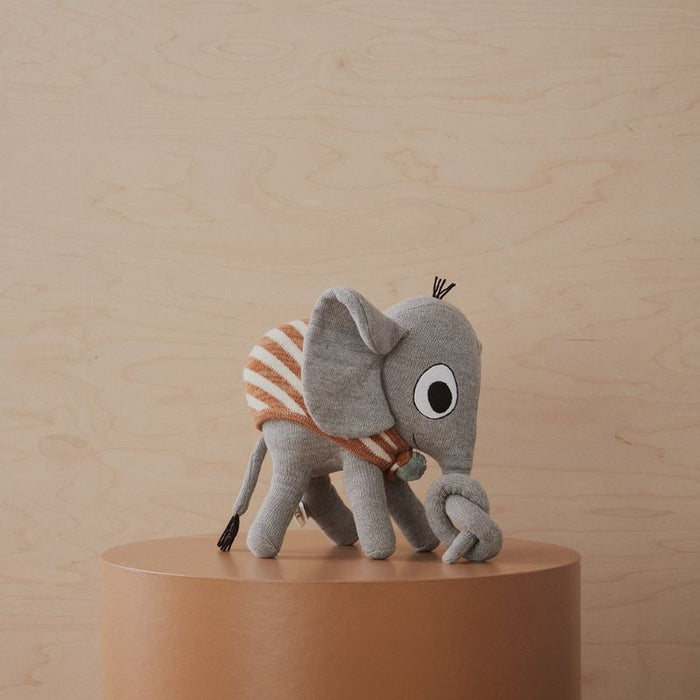 Henry The Elephant - Grey par OYOY Living Design - Plush Toys & Rattles | Jourès