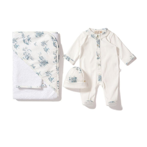 Pyjamas nouveau-né - 1m à 6m - Bleu par Pureté du bébé - Bébé | Jourès