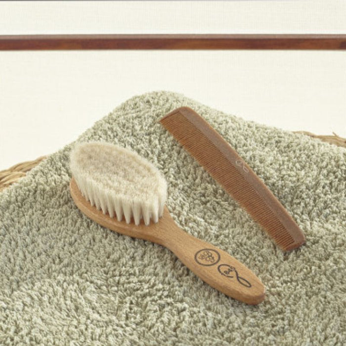 Wooden Baby Comb par Le Biberon Francais - Toothbrushes, brushes, combs | Jourès