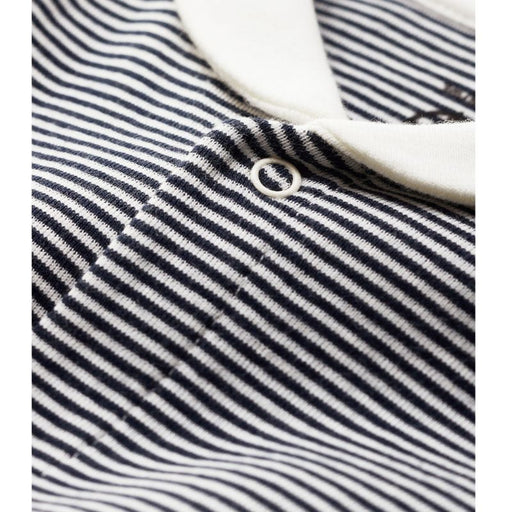 Organic Cotton Dors-bien Pyjamas - 1m to 6m - Stripes par Petit Bateau - Baby Shower Gifts | Jourès