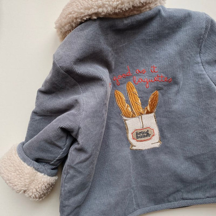 Teddy 2-in-1 Jacket - 2Y to 4Y - Stormy Weather par Konges Sløjd - The Teddy Collection | Jourès