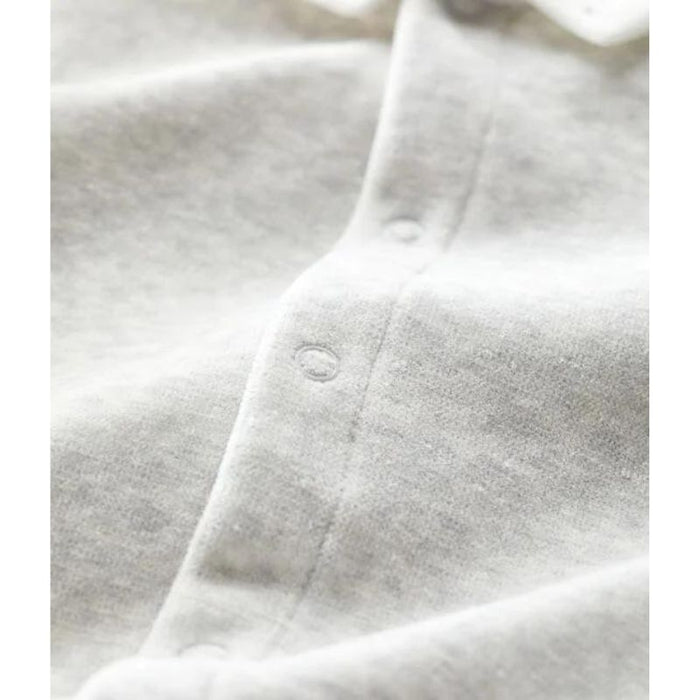 Pyjama en coton biologique Dors-bien - 1m à 6m - Beluga par Petit Bateau - Idées-cadeaux pour baby shower | Jourès