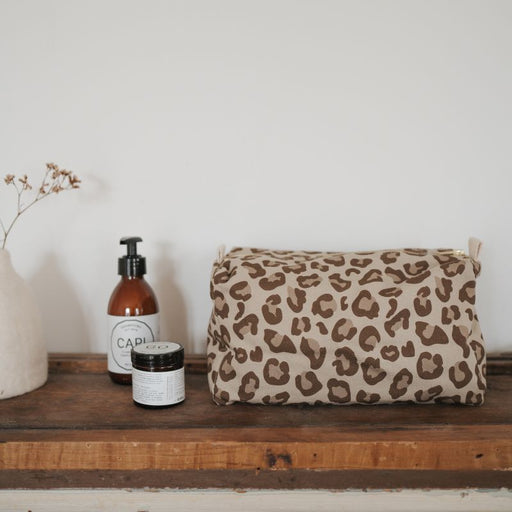 Toiletry Bag - Leopard par Rose In April - Rose In April | Jourès