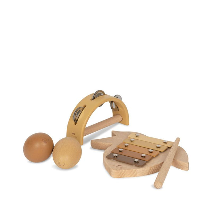 Wooden Musical Set - Lemon par Konges Sløjd - Wooden toys | Jourès