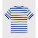 T-Shirt - 6m to 24m - Blue Stripes par Petit Bateau - T-shirts, sweaters & cardigans | Jourès