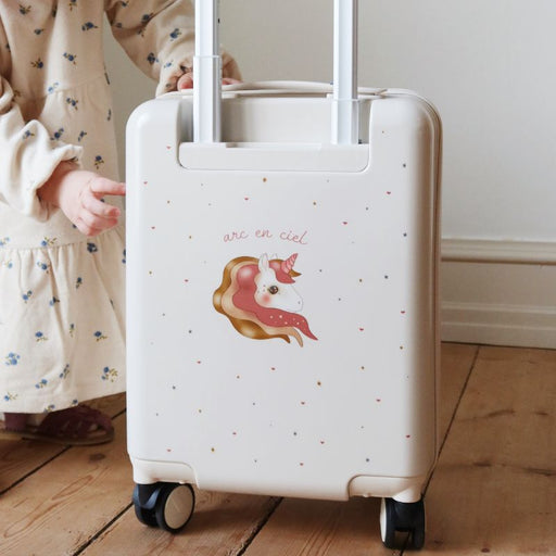Kids Travel Suitcase - Arc en ciel par Konges Sløjd - Backpacks & Mini Handbags | Jourès