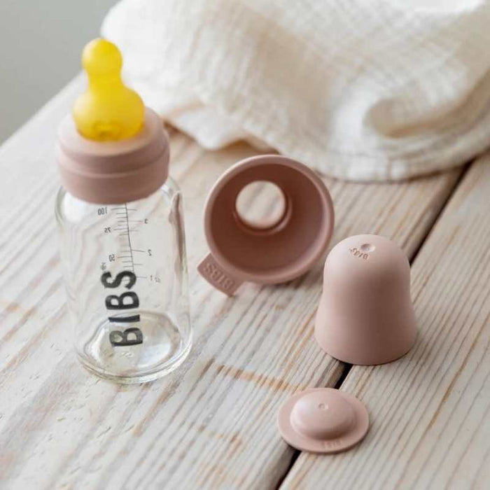 BIBS Baby Bottle Kit Latex - Baby Blue par BIBS - BIBS | Jourès