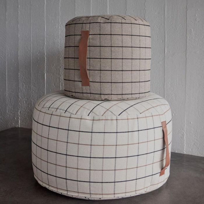 Grid Pouf Large par OYOY Living Design - Beanbags & Poufs | Jourès