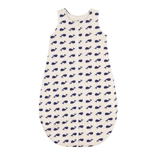 Organic Cotton Sleeping Bag for Baby - Newborn to 36 m - Whales par Petit Bateau - Sleeping Bags | Jourès