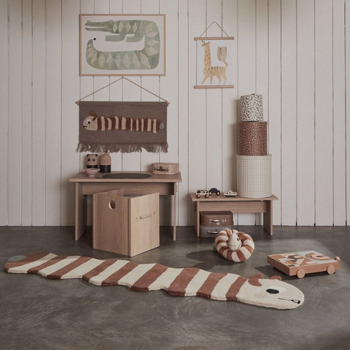 Storage Box - Round - Set of 3 - Multi par OYOY Living Design - Decoration | Jourès
