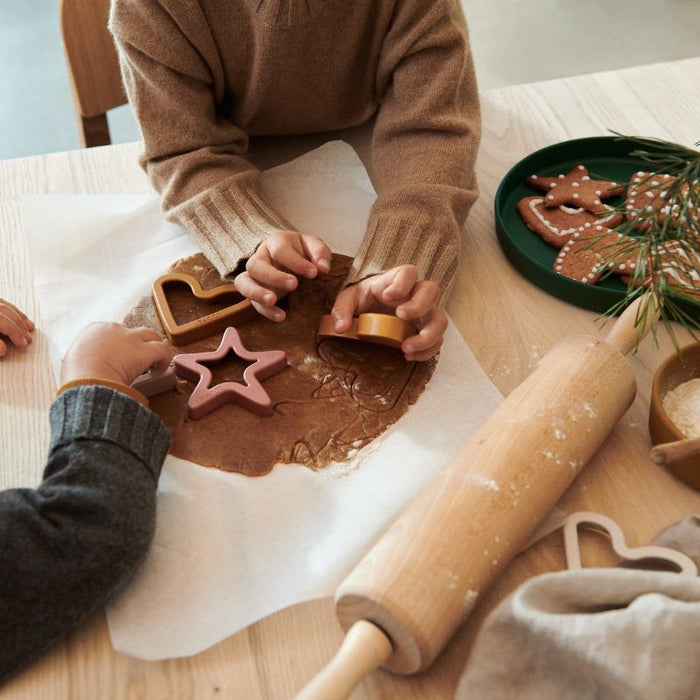 Svend cookie cutter - Set of 6 - Holidays par Liewood - Mini Chef | Jourès