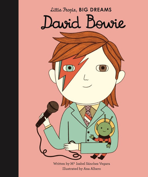 Livre pour enfants - Anglais - David Bowie par Little People Big Dreams - Les Bas de Noël | Jourès
