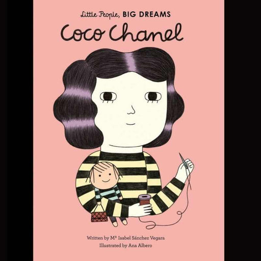Livre pour enfants - Anglais - Coco Chanel par Little People Big Dreams - Les Bas de Noël | Jourès