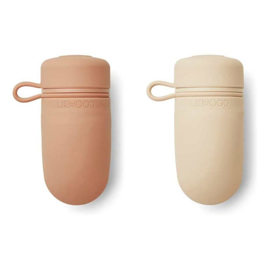 Tanya Smoothie Bottle - Pack of 2 - Tuscany Rose/Apple blossom mix par Liewood - Tableware | Jourès