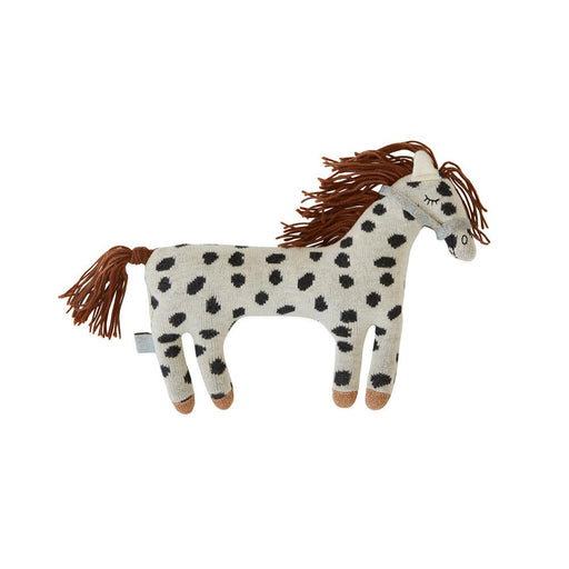 Darling - Little Pelle Pony - Offwhite / Black par OYOY Living Design - Plush Toys & Rattles | Jourès