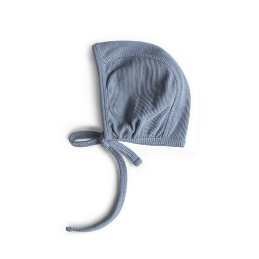 Ribbed Newborn Baby Bonnet - 0-3m - Tradewinds par Mushie - Gloves & Hats | Jourès