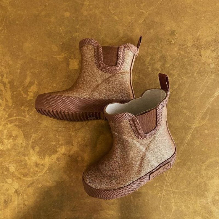 Welly Rain Rubber Boots - T.30 (one size left!) - Glitter Tuscany par Konges Sløjd - Rain boots | Jourès