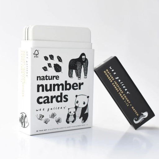 Number Cards - Nature par Wee Gallery - Toys & Games | Jourès