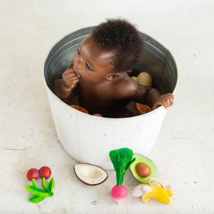 Jouet de bain - Coco la noix de coco par Oli&Carol - Bébé - 0 à 6 mois | Jourès
