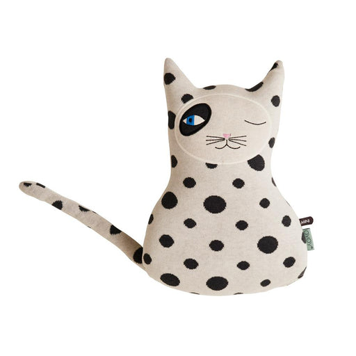 Darling - Zorro Cat - Off white / Black par OYOY Living Design - Plush Toys & Rattles | Jourès