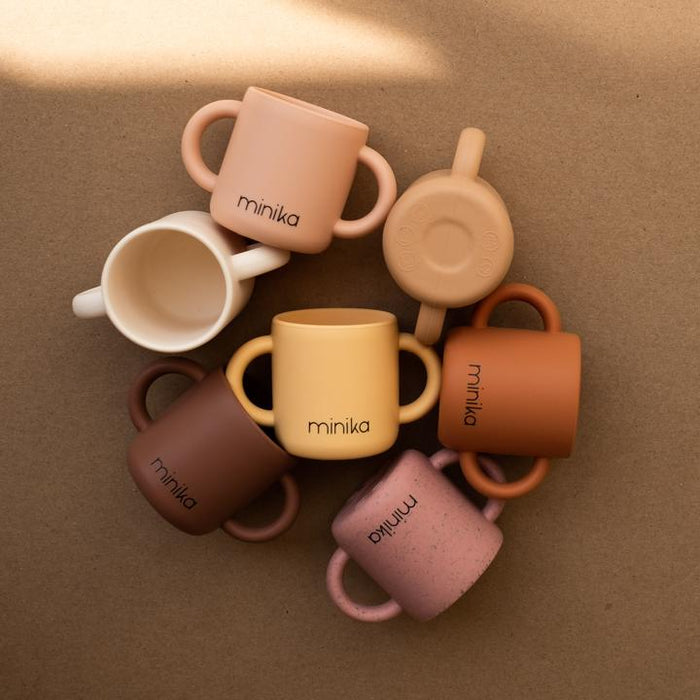 Kids Learning cup with handles - Shell par Minika - Tableware | Jourès