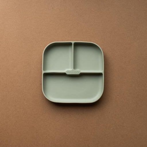 Silicone plate for baby - Sage par Minika - Minika | Jourès