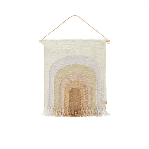 Mini Wall Rug - Follow The Rainbow - Lavender par OYOY Living Design - Nursery | Jourès