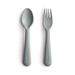 Kids Fork and Spoon Set - Sage par Mushie - Mealtime | Jourès