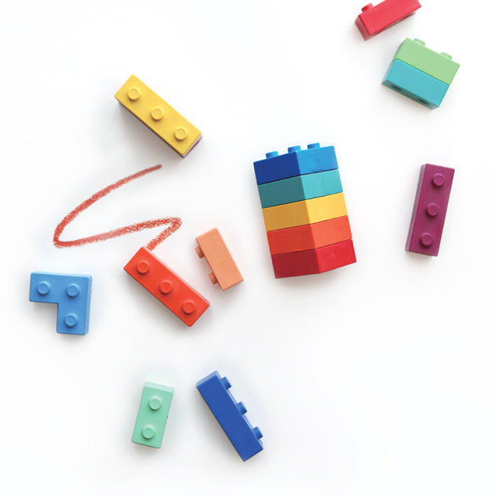 Crayons de cire - Blocs - 4 boites - Saisons par Goober - Jeux de construction | Jourès