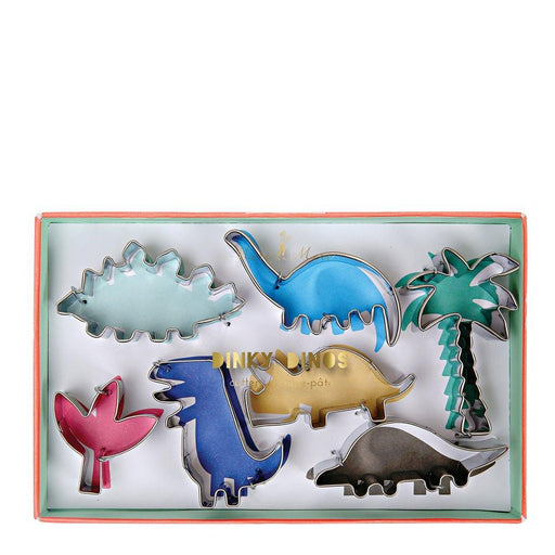 Ensemble de Moules à Biscuits Dinosaure par Meri Meri - Les amis dinosaures | Jourès