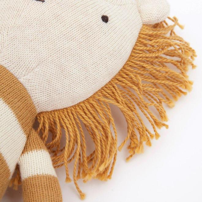 Angus Knitted Lion Toy par Meri Meri - Toys & Games | Jourès