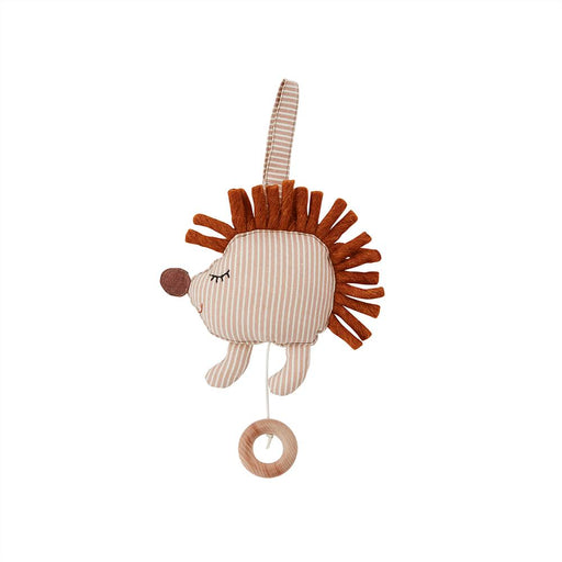Music Mobile - Hope Hedgehog - Beige par OYOY Living Design - OYOY MINI - Musical toys | Jourès