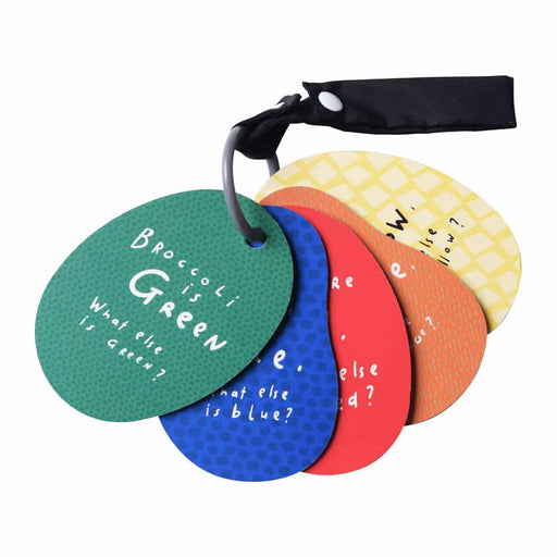 Educational and sensory cards - I see the market par Wee Gallery - Early Learning Toys | Jourès