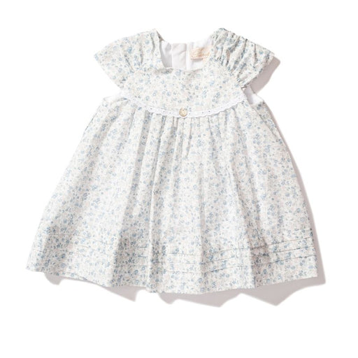 Summer Dress - 6m to 4Y - Soft blue flowers par Pureté du bébé - Dresses & skirts | Jourès