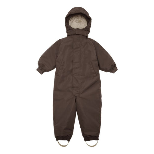 Nohr Snowsuit -  2T to 4T - Chocolate Brown par Konges Sløjd - Winter onesies & Snowsuits | Jourès