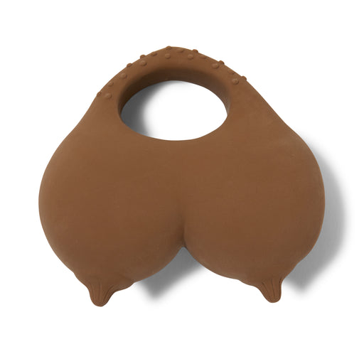 Rubber teeth soother - Boobs - Mocca par Konges Sløjd - Baby - 0 to 6 months | Jourès