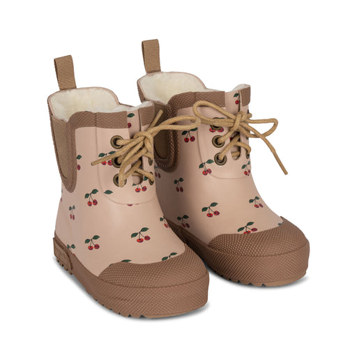 Winter Rubber Thermo Boots - Size 21 to 30 - Cherry par Konges Sløjd - Shoes | Jourès