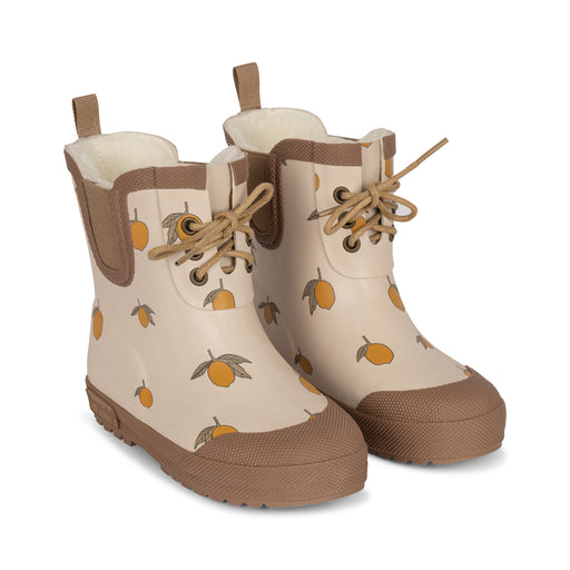 Winter Rubber Thermo Boots - Size 21 to 29 - Lemon par Konges Sløjd - Winter boots | Jourès