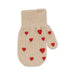 Filla Mittens - Pack of 3 - 6m to 3Y - Heart Mix par Konges Sløjd - Hats, Mittens & Slippers | Jourès