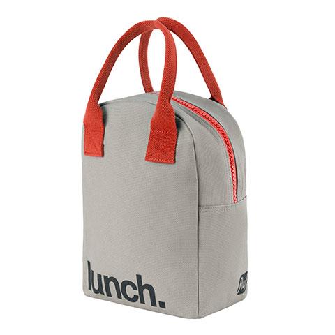 Kids Lunch Bag - Grey / Rust par Fluf - Bags 1 | Jourès