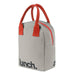 Kids Lunch Bag - Grey / Rust par Fluf - Snacking, Lunch Boxes & Lunch Bags | Jourès