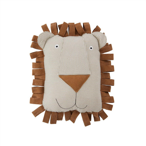 Lobo Lion - Denim Cushion par OYOY Living Design - Nursery | Jourès