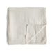 Muslin Swaddle Organic Cotton  - Fog par Mushie - Swaddles, Muslin Cloths & Blankets | Jourès