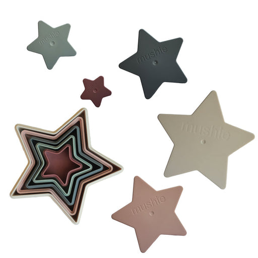 Nesting star toys par Mushie - Stacking Cups & Blocks | Jourès