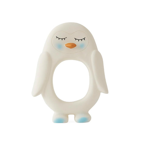 Baby Teether - White Penguin par OYOY Living Design - Baby - 6 to 12 months | Jourès